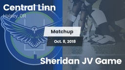 Matchup: Central Linn vs. Sheridan JV Game 2018