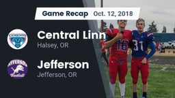 Recap: Central Linn  vs. Jefferson  2018
