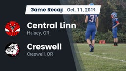 Recap: Central Linn  vs. Creswell  2019