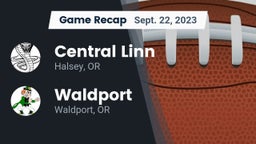 Recap: Central Linn  vs. Waldport  2023