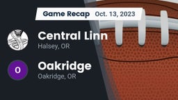 Recap: Central Linn  vs. Oakridge  2023