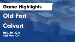 Old Fort  vs Calvert  Game Highlights - Nov. 30, 2021