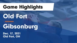 Old Fort  vs Gibsonburg  Game Highlights - Dec. 17, 2021