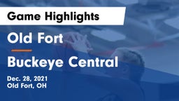 Old Fort  vs Buckeye Central  Game Highlights - Dec. 28, 2021