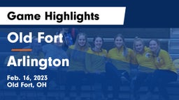 Old Fort  vs Arlington  Game Highlights - Feb. 16, 2023