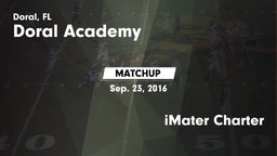 Matchup: Doral Academy vs. iMater Charter 2016