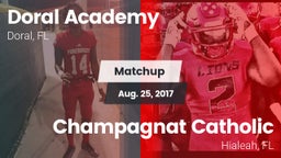 Matchup: Doral Academy vs. Champagnat Catholic  2017
