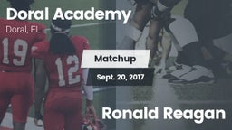 Matchup: Doral Academy vs. Ronald Reagan  2017