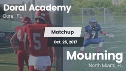 Matchup: Doral Academy vs. Mourning  2017