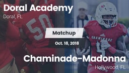 Matchup: Doral Academy vs. Chaminade-Madonna  2018