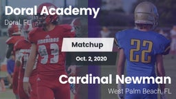 Matchup: Doral Academy vs. Cardinal Newman   2020