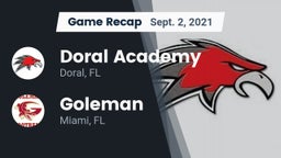 Recap: Doral Academy  vs. Goleman  2021