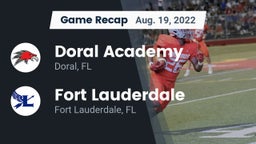 Recap: Doral Academy  vs. Fort Lauderdale  2022