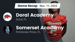 Recap: Doral Academy  vs. Somerset Academy  2022