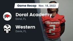 Recap: Doral Academy  vs. Western  2022