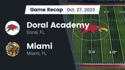 Recap: Doral Academy  vs. Miami  2023