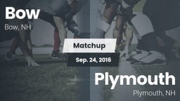 Matchup: Bow vs. Plymouth  2016