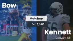 Matchup: Bow vs. Kennett  2016