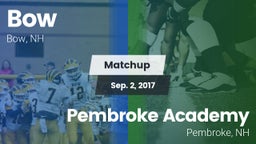 Matchup: Bow vs. Pembroke Academy 2017