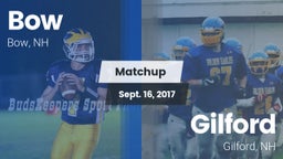 Matchup: Bow vs. Gilford  2017
