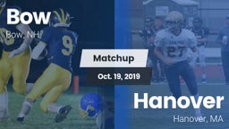 Matchup: Bow vs. Hanover  2019