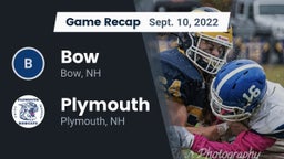 Recap: Bow  vs. Plymouth  2022