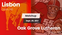 Matchup: Lisbon vs. Oak Grove Lutheran  2017