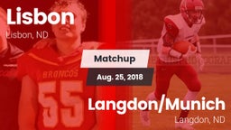 Matchup: Lisbon vs. Langdon/Munich  2018