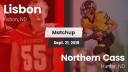 Matchup: Lisbon vs. Northern Cass  2018