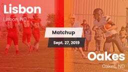 Matchup: Lisbon vs. Oakes  2019