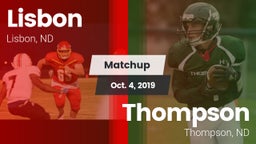 Matchup: Lisbon vs. Thompson  2019