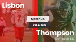 Matchup: Lisbon vs. Thompson  2020