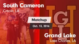 Matchup: South Cameron vs. Grand Lake  2016