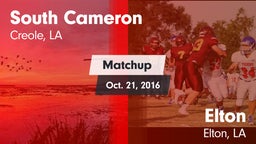 Matchup: South Cameron vs. Elton  2016