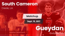 Matchup: South Cameron vs. Gueydan  2017
