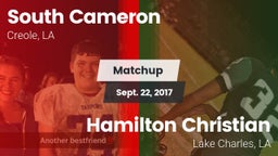 Matchup: South Cameron vs. Hamilton Christian  2017