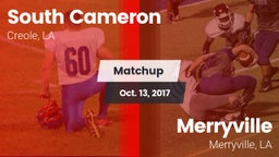 Matchup: South Cameron vs. Merryville  2017