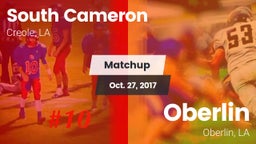 Matchup: South Cameron vs. Oberlin  2017