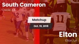Matchup: South Cameron vs. Elton  2018
