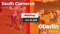 Matchup: South Cameron vs. Oberlin  2018