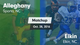 Matchup: Alleghany vs. Elkin  2016