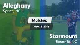 Matchup: Alleghany vs. Starmount  2016