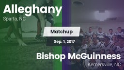 Matchup: Alleghany vs. Bishop McGuinness  2017