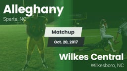 Matchup: Alleghany vs. Wilkes Central  2017