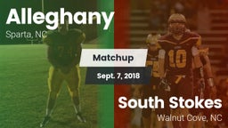 Matchup: Alleghany vs. South Stokes  2018