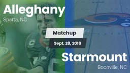 Matchup: Alleghany vs. Starmount  2018