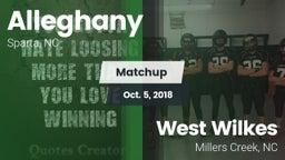 Matchup: Alleghany vs. West Wilkes  2018
