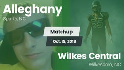 Matchup: Alleghany vs. Wilkes Central  2018
