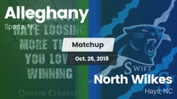 Matchup: Alleghany vs. North Wilkes  2018