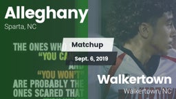 Matchup: Alleghany vs. Walkertown  2019